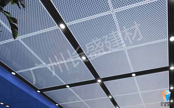 沖孔鋁單板裝飾效果3 沖孔鋁單板裝飾效果3