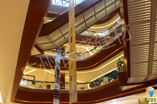 木紋鋁蜂窩板最終效果圖-護欄02 木紋鋁蜂窩板最終效果圖-護欄02