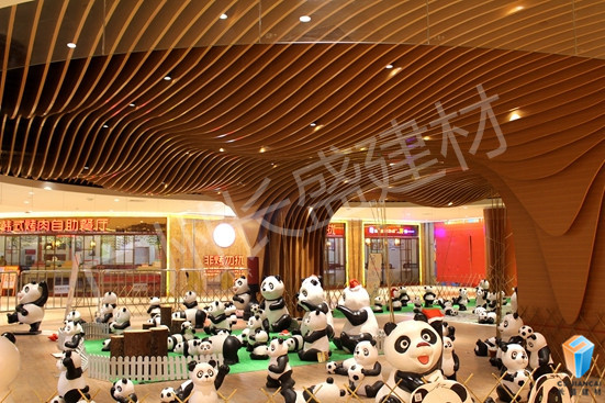 木紋鋁蜂窩板最終效果圖_休閑游樂區03 木紋鋁蜂窩板最終效果圖_休閑游樂區03