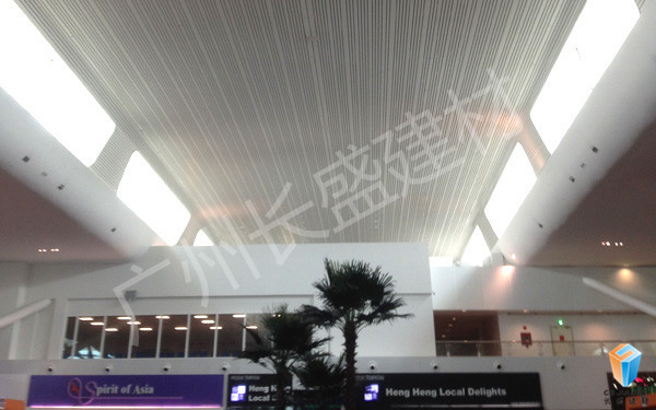 湖南邵陽煙草局室內吊頂長條鋁扣板應用效果圖 湖南邵陽煙草局室內吊頂長條鋁扣板應用效果圖