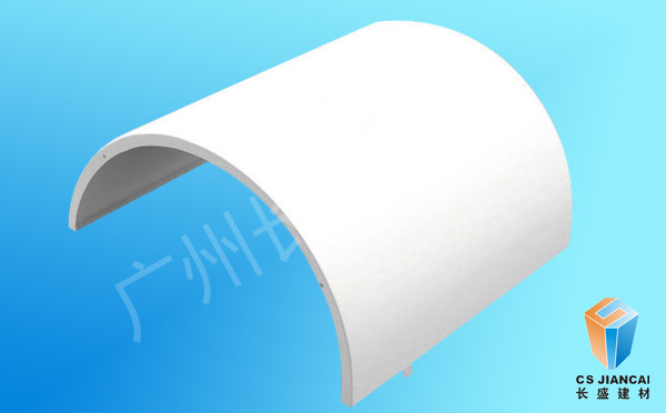 亞光白包柱鋁單板 亞光白包柱鋁單板