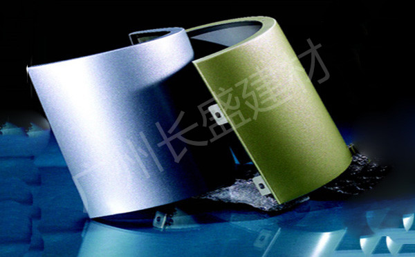 銀色包柱鋁單板 銀色包柱鋁單板