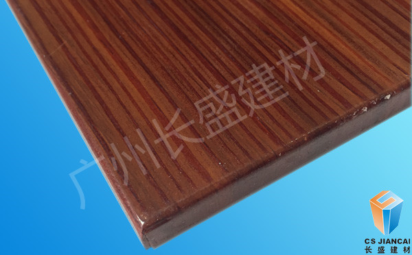 3D仿紅胡桃木木紋鋁蜂窩板邊角 3D仿紅胡桃木木紋鋁蜂窩板邊角