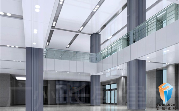 鋁瓦楞板室內安裝效果 鋁瓦楞板室內安裝效果