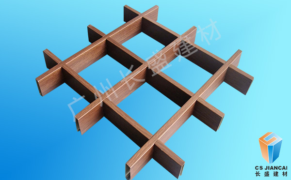 深色木紋鋁格柵 深色木紋鋁格柵