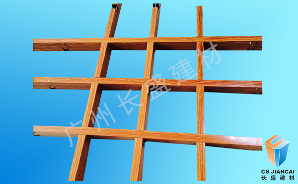 室內(nèi)木紋鋁格柵 室內(nèi)木紋鋁格柵