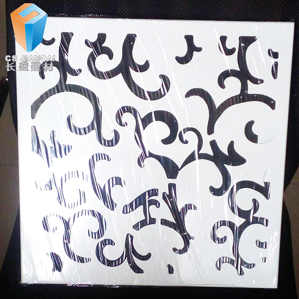 白色花紋鏤鋁單板幕墻 白色花紋鏤鋁單板幕墻