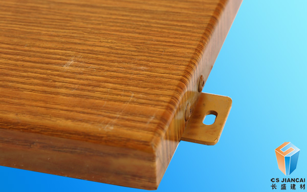 木紋鋁單板邊角右圖 木紋鋁單板邊角右圖