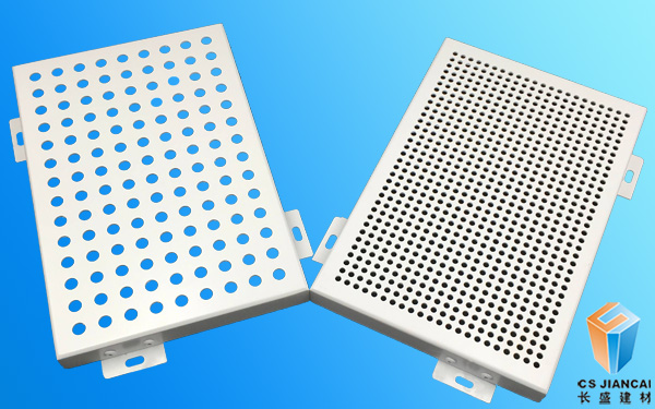 大小圓孔沖孔鋁單板圖 大小圓孔沖孔鋁單板圖