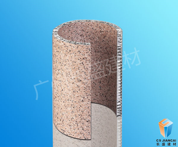 弧形石材蜂窩鋁板 弧形石材蜂窩鋁板