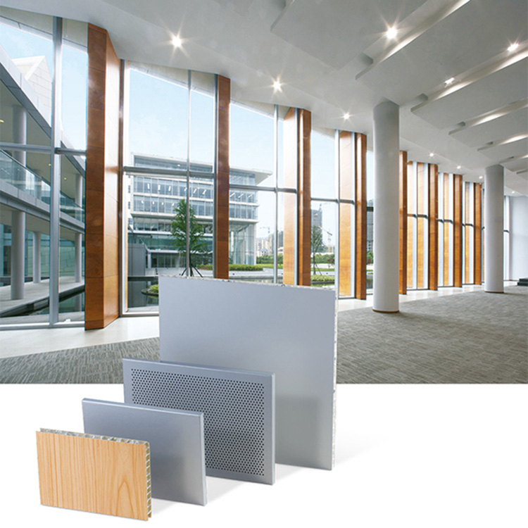 鋁蜂窩板室內幕墻吊頂 鋁蜂窩板室內幕墻吊頂